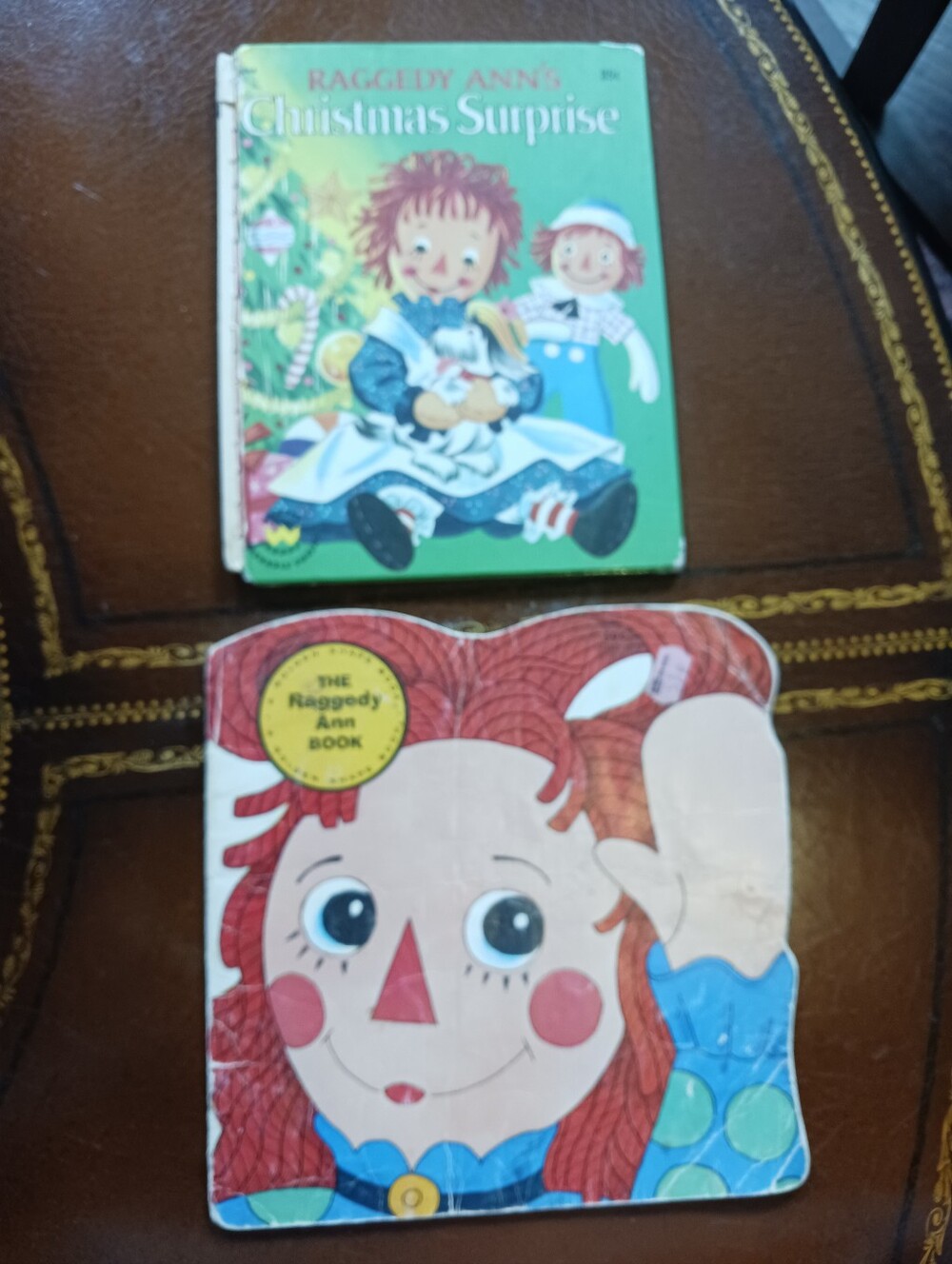 Raggedy Ann Set Of 2 Vintage Books